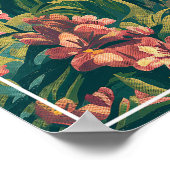 Groovy mit Retro California Poster (Ecke)