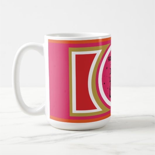 Groovy Mod Aries Zodiac Tasse (Links)