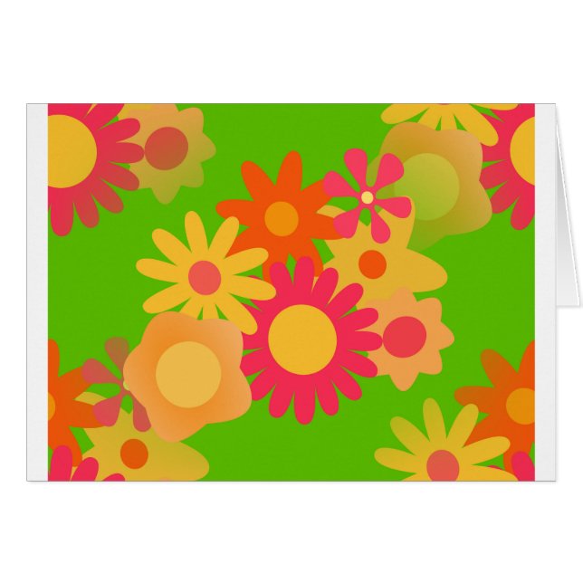 Groovy Mod floral (Vorderseite (Horizontal))