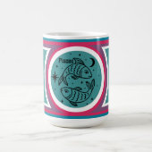 Groovy Mod Pisces Zodiac Tasse (Mittel)