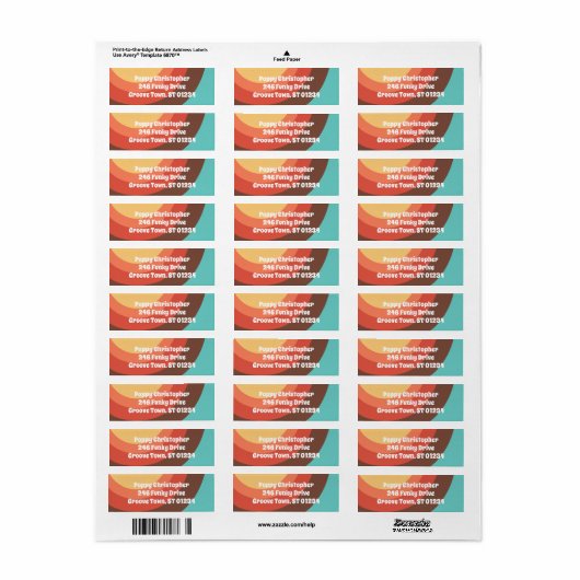 Groovy Moderne Retro farbenfrohe Kurven kühl freun (Vorne)