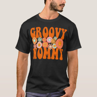 Groovy Mommy Matching Family 1St Party T-Shirt
