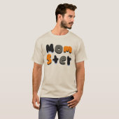 Groovy Momster Bubble Lettering T - Shirt (Vorne ganz)
