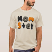 Groovy Momster Bubble Lettering T - Shirt (Vorderseite)