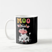 Groovy Moo Cow - Funny Farmer Cow Men Women Kids B Kaffeetasse (Links)