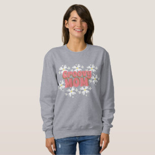Groovy Mother's Day Mama Daisy Sweatshirt
