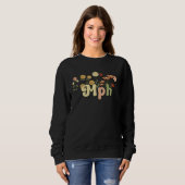 Groovy MPH Masters In Public Health Flowers Sweatshirt (Vorne ganz)