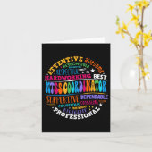 Groovy Mtss Coordinator School Karte (Gelbe Blume)