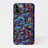 Groovy Mushrooms Pattern Case-Mate iPhone Hülle (Rückseite)