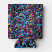 Groovy Mushrooms Pattern Dosenkühler (Vorderseite)