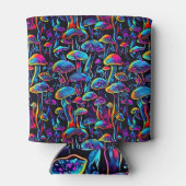 Groovy Mushrooms Pattern Dosenkühler (Rückseite)