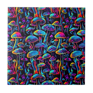 Groovy Mushrooms Pattern Fliese