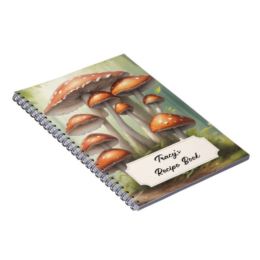 Groovy Mushrooms Spring Notizblock (Rechte Seite)