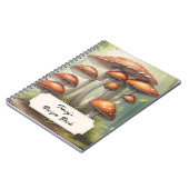 Groovy Mushrooms Spring Notizblock (Linke Seite)