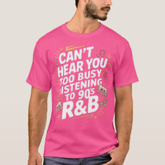Groovy Music Lover Angesagt-Hop Dancer 90's Rb T-Shirt