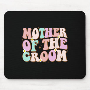 Groovy Mutter der Braut Hochzeitsdusche Mama von Mousepad