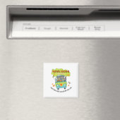 Groovy Mystery Machine Diagnostics Labrador Tech L Magnet (In Situ (Geschirrspüler))