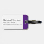 Groovy Mystery Machine Fam Graphic Gepäckanhänger (Rückseite horizontal)