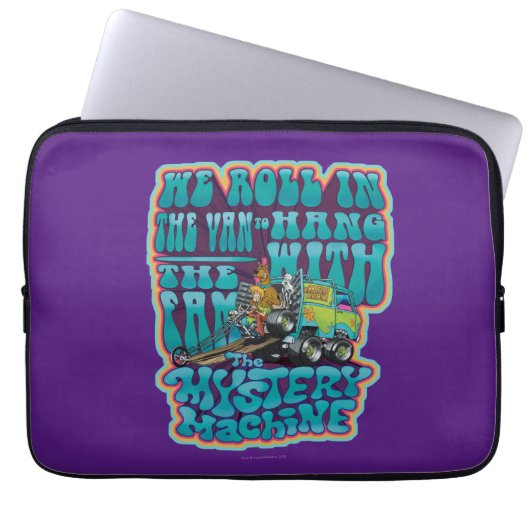 Groovy Mystery Machine Fam Graphic Laptopschutzhülle (Vorderseite)