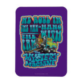 Groovy Mystery Machine Fam Graphic Magnet (Vertikal)