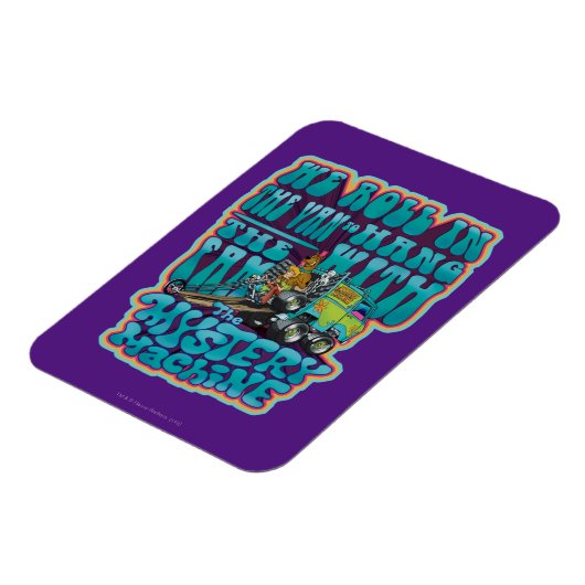 Groovy Mystery Machine Fam Graphic Magnet (Linke Seite)