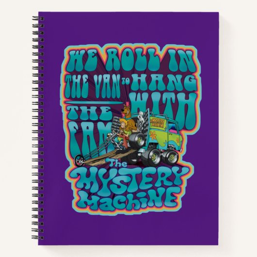 Groovy Mystery Machine Fam Graphic Notizblock (Vorderseite)
