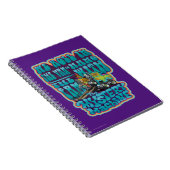 Groovy Mystery Machine Fam Graphic Notizblock (Rechte Seite)