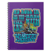 Groovy Mystery Machine Fam Graphic Notizblock (Vorderseite)