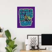 Groovy Mystery Machine Fam Graphic Poster (Heimbüro)