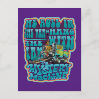 Groovy Mystery Machine Fam Graphic Postkarte