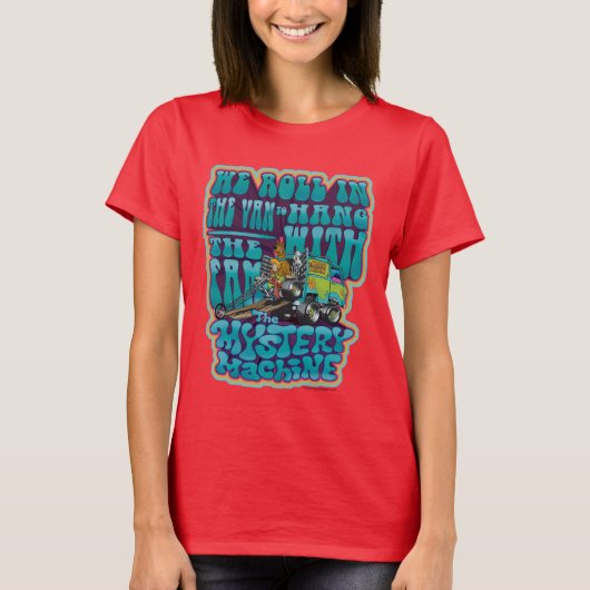 Groovy Mystery Machine Fam Graphic T-Shirt (Vorderseite)