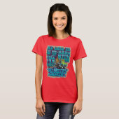Groovy Mystery Machine Fam Graphic T-Shirt (Vorne ganz)