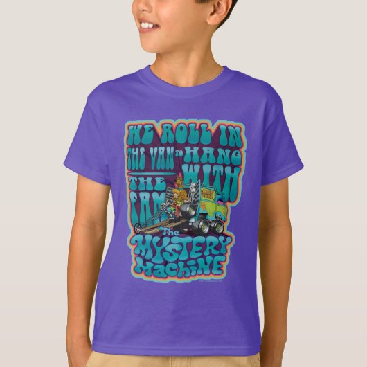 Groovy Mystery Machine Fam Graphic T-Shirt (Vorderseite)