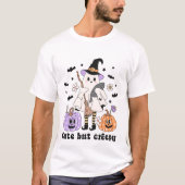Groovy Niedlich, aber gruselig - Halloween T-Shirt (Vorderseite)