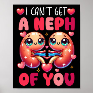 Groovy Nieren Nephrologie Krankenschwester Dialyse Poster