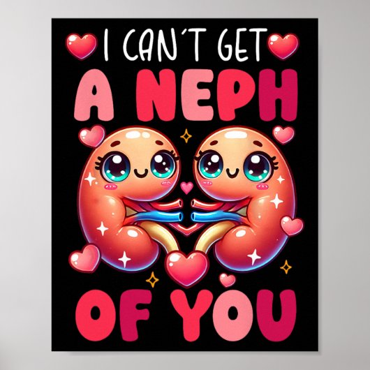 Groovy Nieren Nephrologie Krankenschwester Dialyse Poster (Vorne)