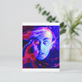 Groovy Nosferatu Postkarte (Stehend Vorderseite)