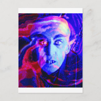 Groovy Nosferatu Postkarte