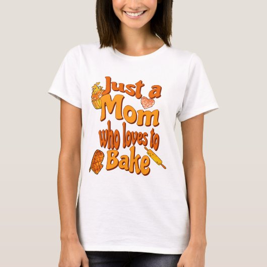 Groovy nur eine Mama, die Lieben, Bäckerei zu back T-Shirt (Vorderseite)