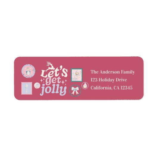 Groovy Nutcracker Retro Pastel Christmas (Vorne)