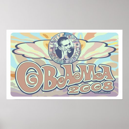 Groovy Obama Gear 2008 Poster (Vorne)