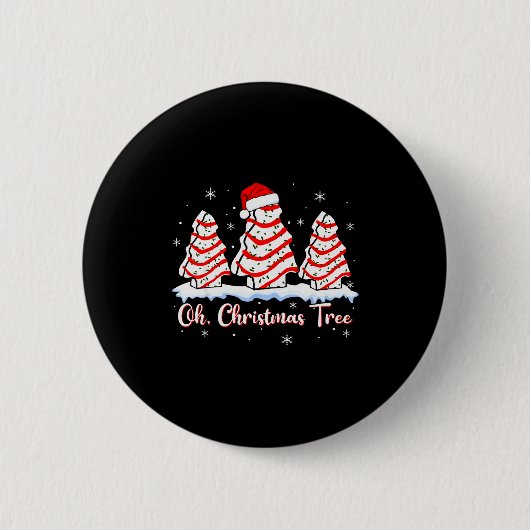 Groovy Oh Christmas Tree Cakes Debbie Beckey Jen C Button (Vorderseite)