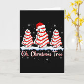 Groovy Oh Christmas Tree Cakes Debbie Beckey Jen C Karte (Gelbe Blume)