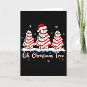 Groovy Oh Christmas Tree Cakes Debbie Beckey Jen C Karte (Vorderseite)