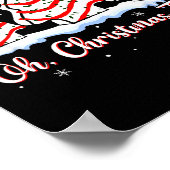 Groovy Oh Christmas Tree Cakes Debbie Beckey Jen C Poster (Ecke)