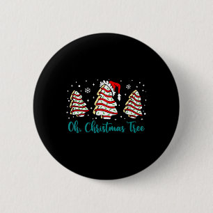 Groovy Oh Christmas Tree Cakes Debbie Becky Jen Ca Button