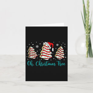 Groovy Oh Christmas Tree Cakes Debbie Becky Jen Ca Karte