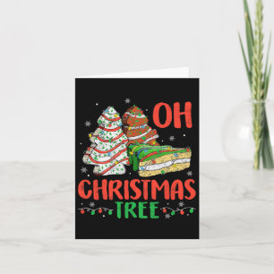 Groovy Oh Christmas Tree Cakes Debbie Becky Jen Ca Karte