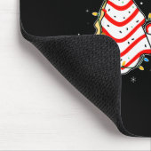 Groovy Oh Christmas Tree Cakes Debbie Becky Jen Ca Mousepad (Ecke)