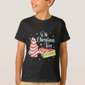 Groovy Oh Christmas Tree Cakes Debbie Becky Jen Ca T-Shirt (Vorderseite)